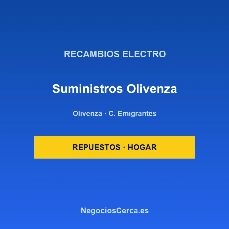 Suministros Olivenza