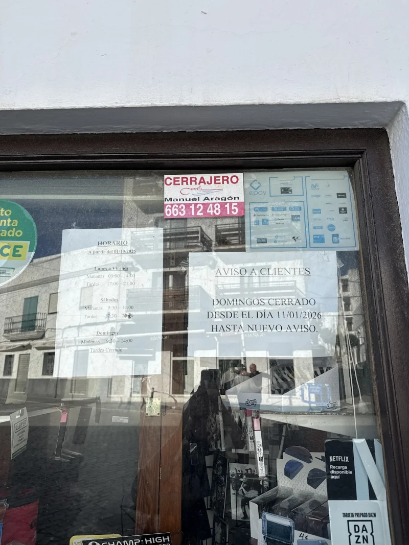 Tabacos. Expendeduría número 3 de Conil de la Frontera