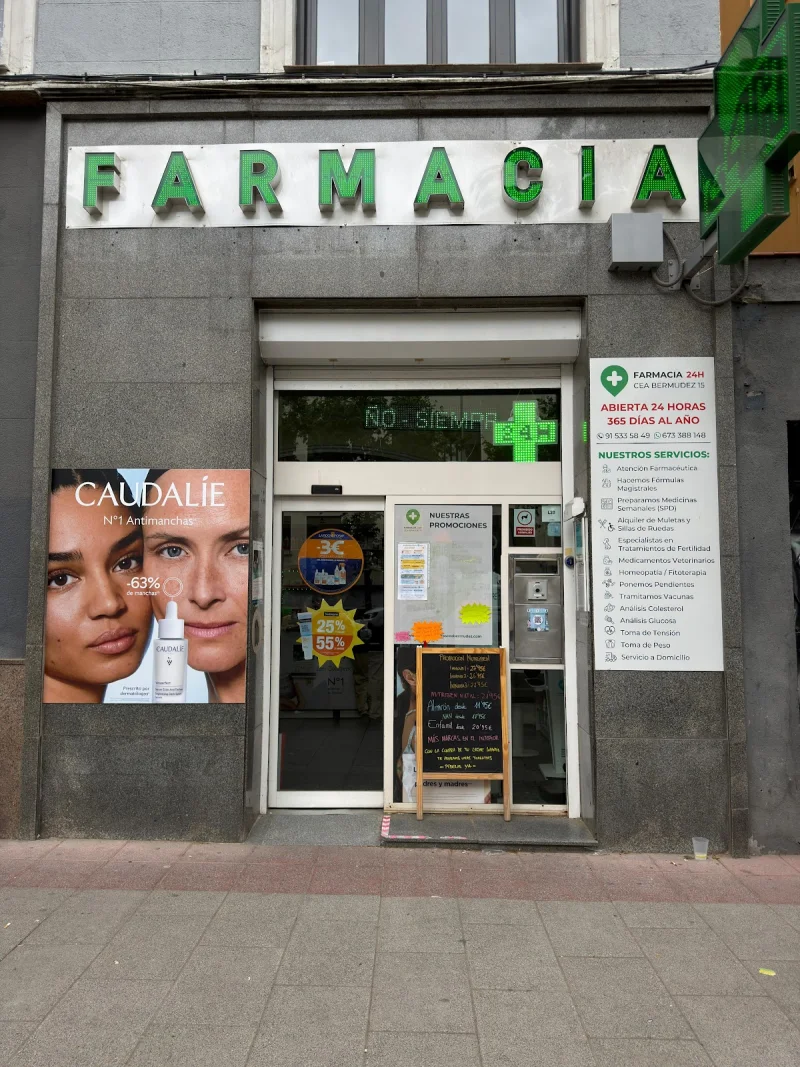 Farmacia 24 Horas Cea Bermudez | Siempre Abierta | 24 h 365 d