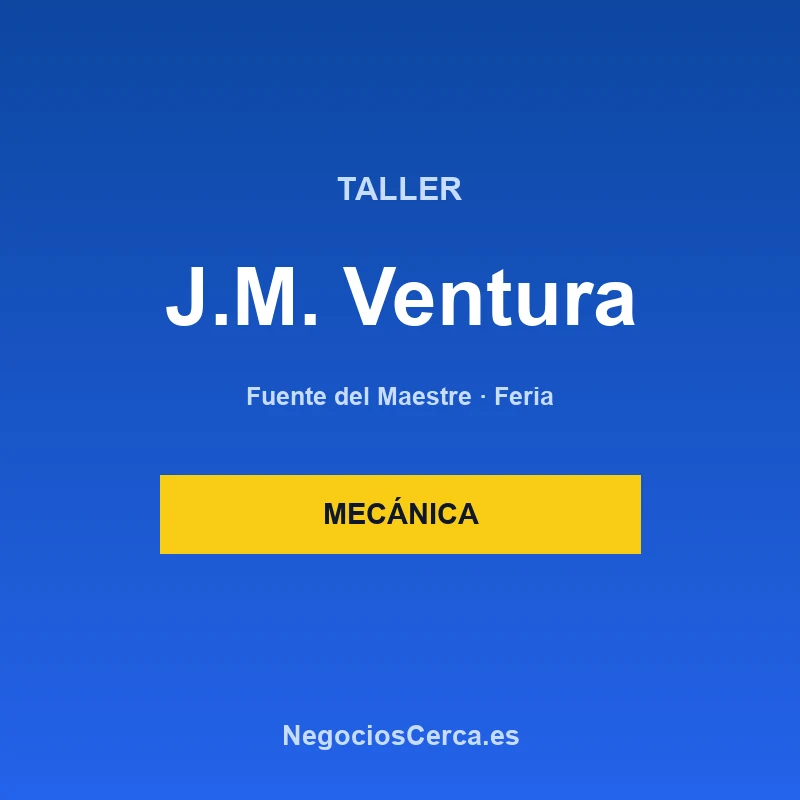 Talleres José María Ventura