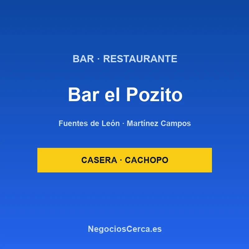 Bar el Pozito