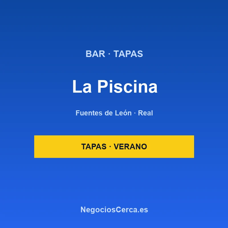 Bar Chiringo La Piscina