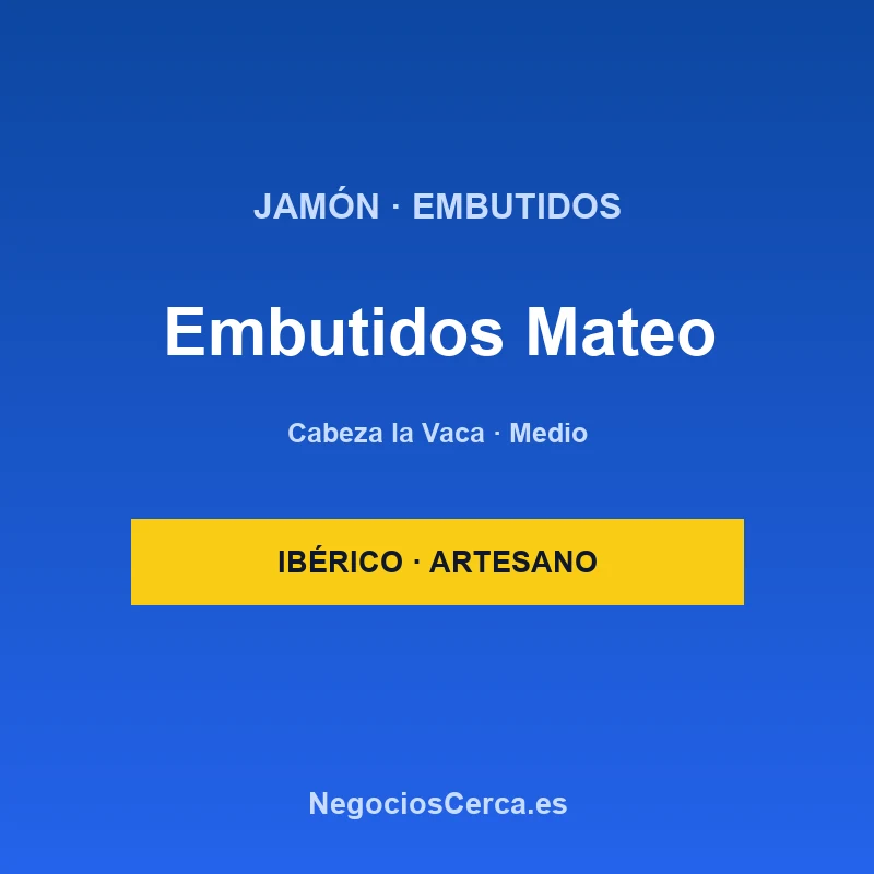 Embutidos Mateo