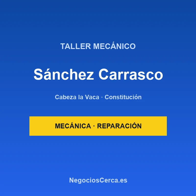 Taller Sánchez Carrasco