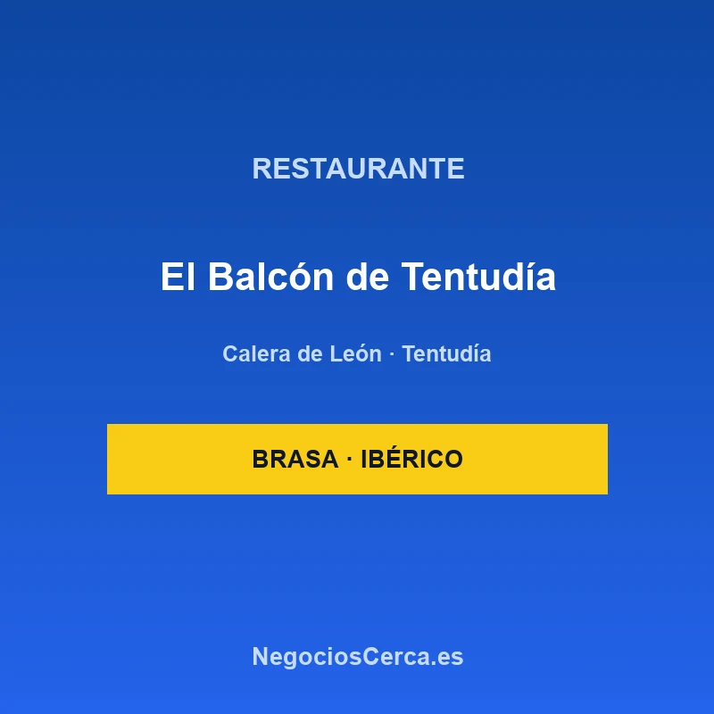 Restaurante El Balcón de Tentudía