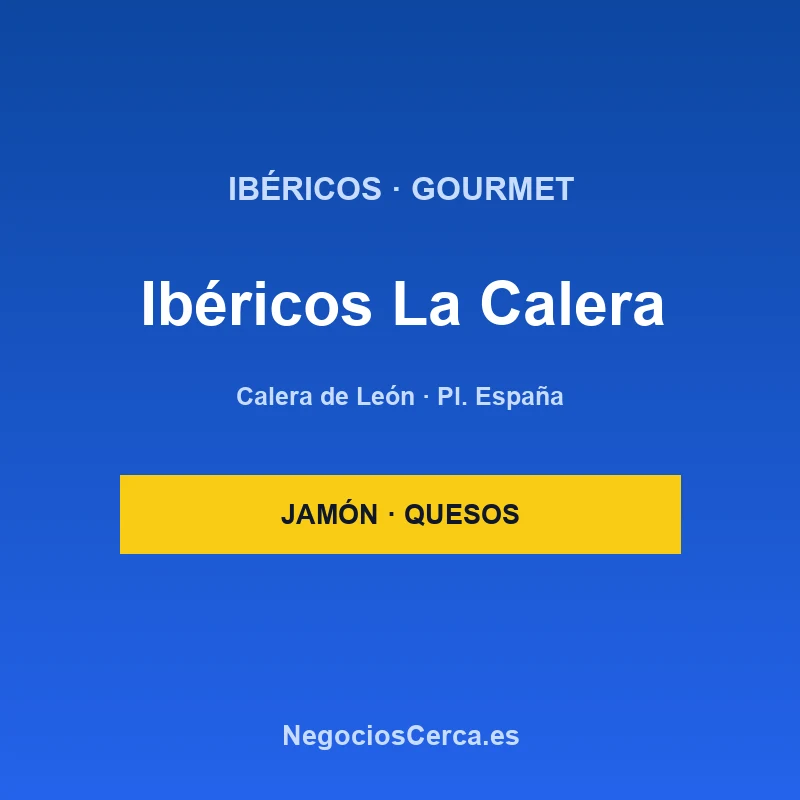 Ibéricos La Calera