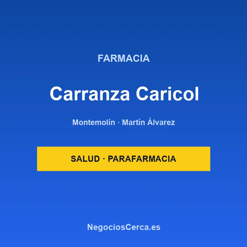 Farmacia Carranza Caricol