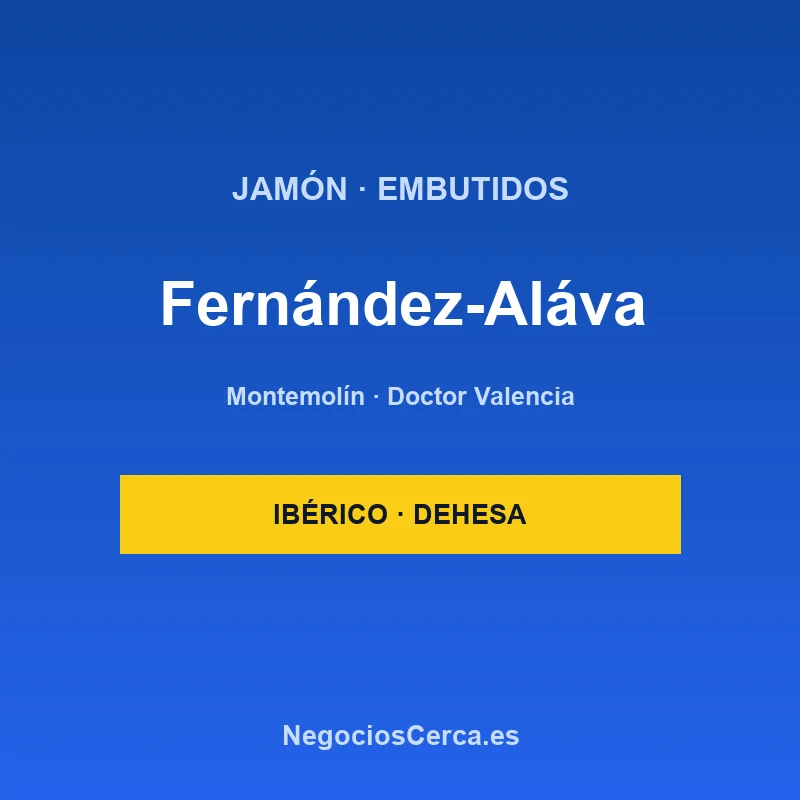 Jamones y Embutidos Fernández-Aláva