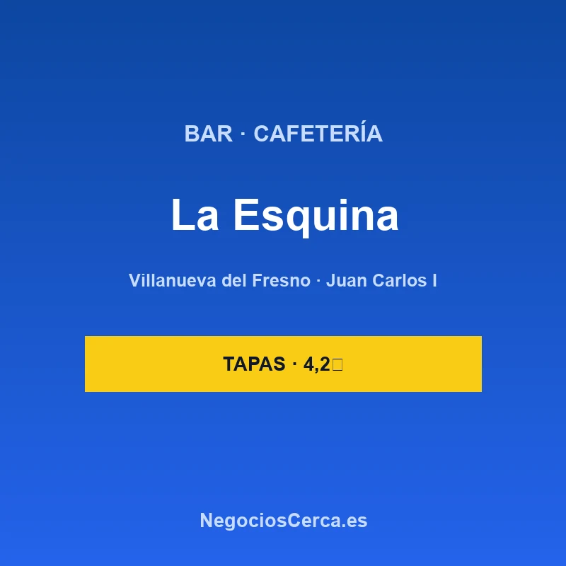 Café Bar La Esquina
