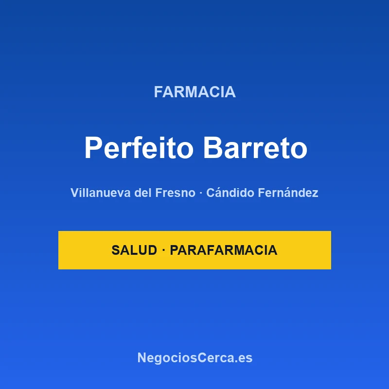 Farmacia Perfeito Barreto