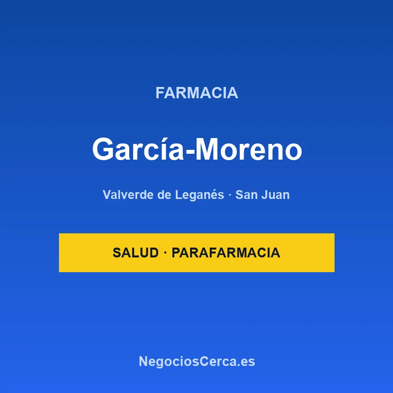 Farmacia García-Moreno
