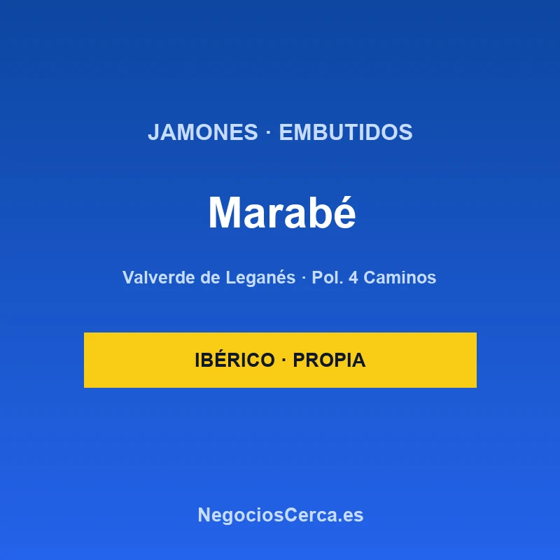 Embutidos y Jamones Marabé