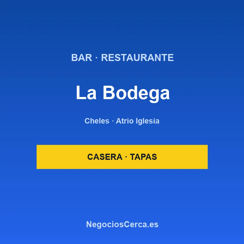 Restaurante-Bar La Bodega