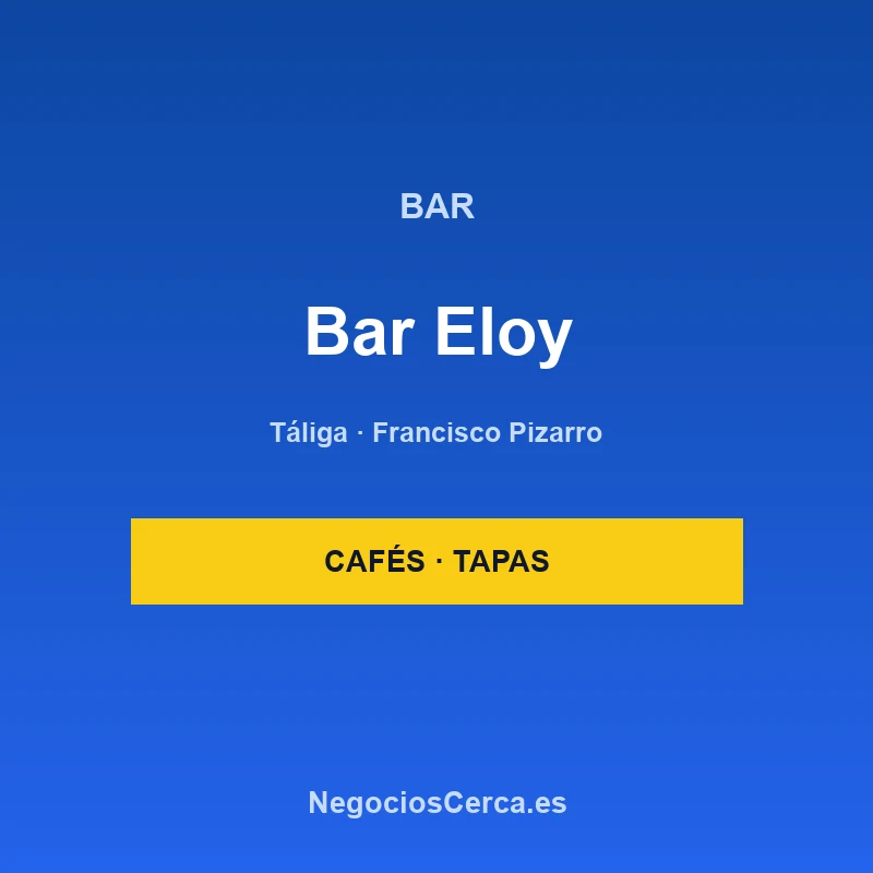 Bar Eloy
