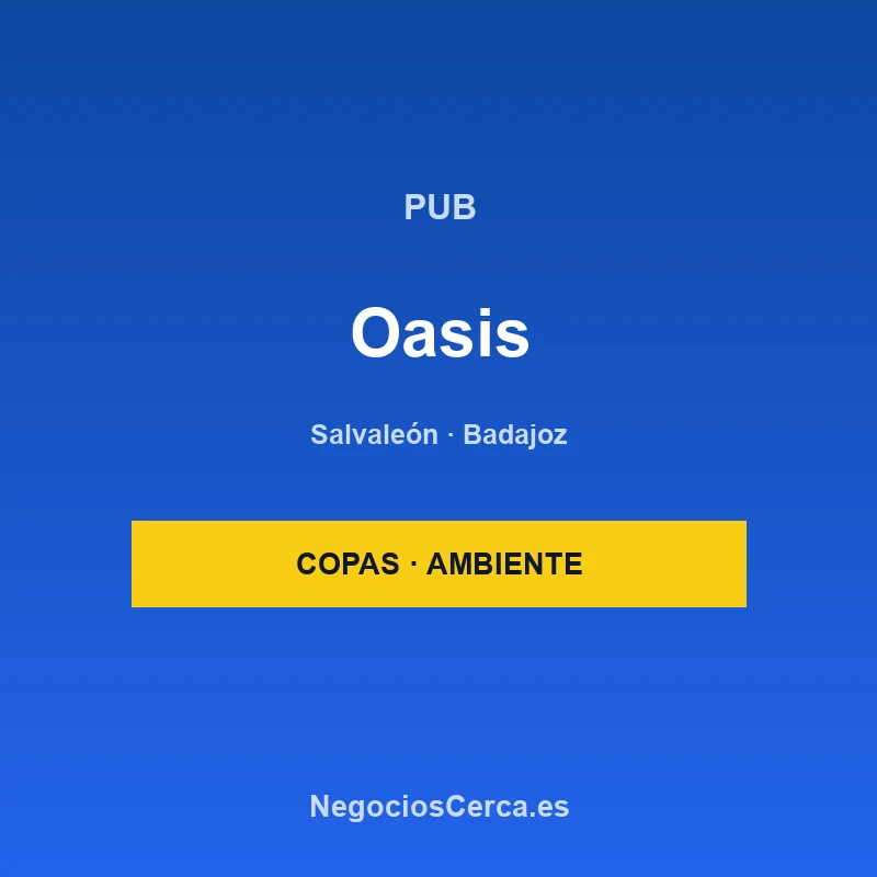 Pub Oasis