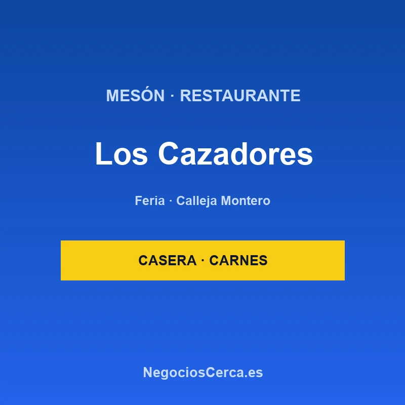 Mesón Los Cazadores