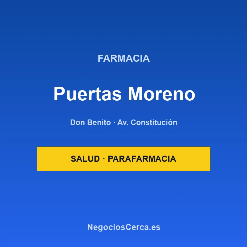 Farmacia Puertas Moreno