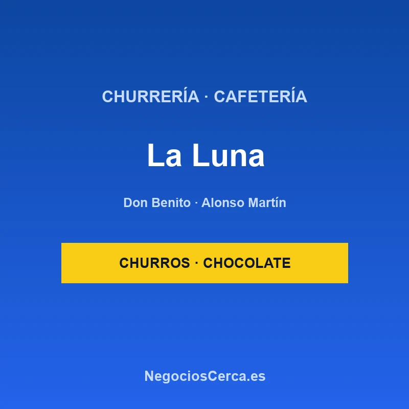 Churrería Cafetería La Luna
