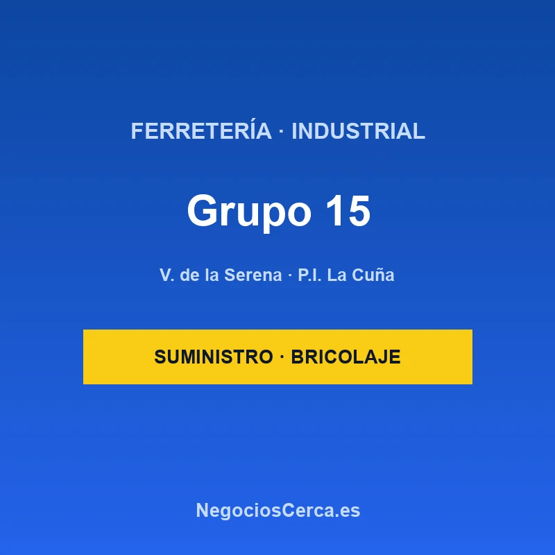 Ferretería Industrial Grupo 15