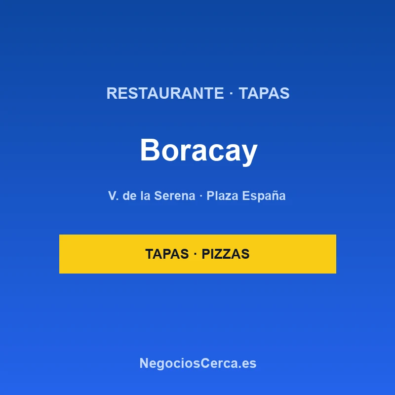 Restaurante Boracay