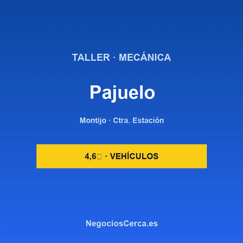 Talleres Pajuelo Montijo