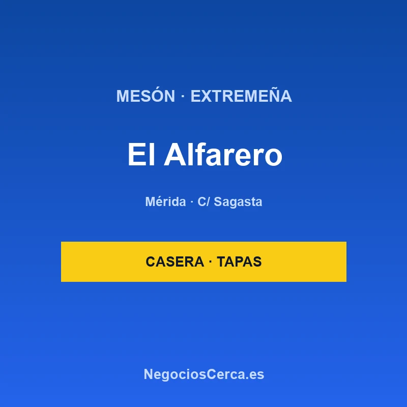Mesón El Alfarero