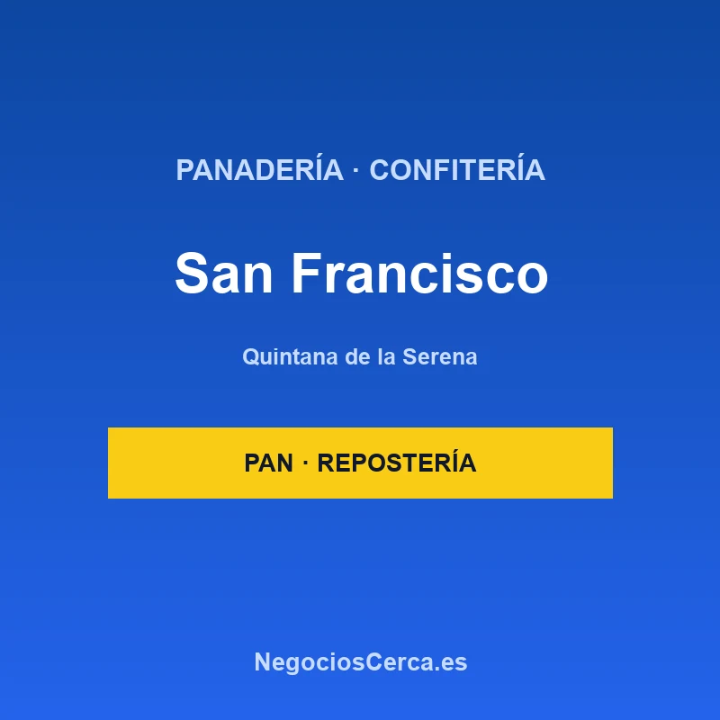 Panadería Confitería San Francisco