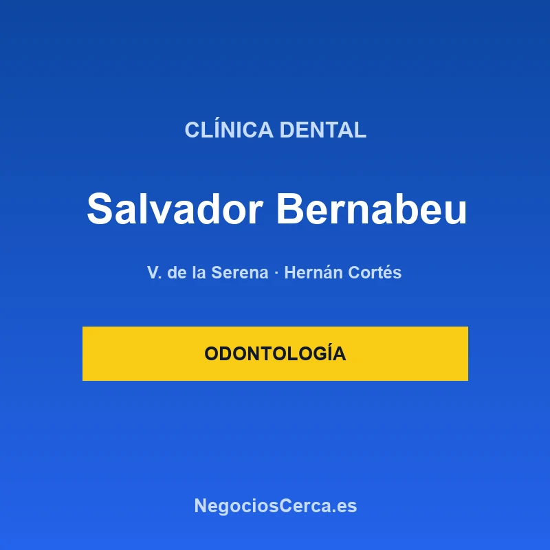 Clínica Dental Salvador Bernabeu