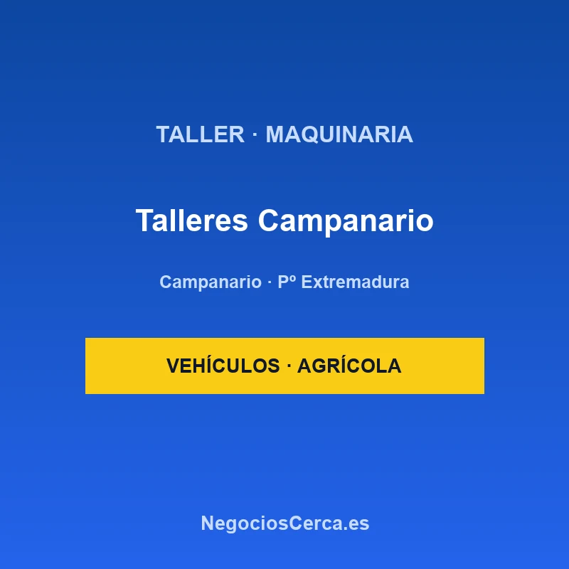Talleres Campanario