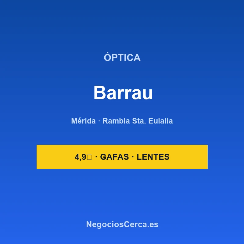 Óptica Barrau