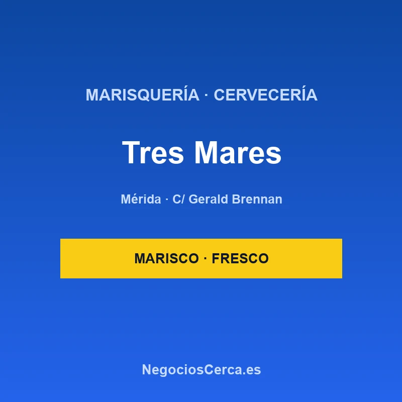 Marisquería Cervecería Tres Mares