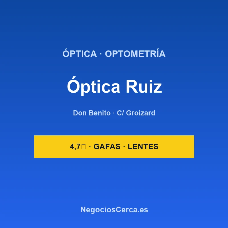 Óptica Ruiz
