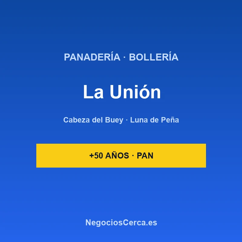 Panadería La Unión