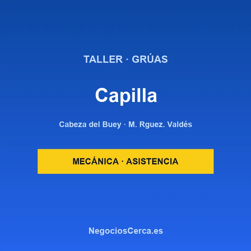 Talleres y Grúas Capilla