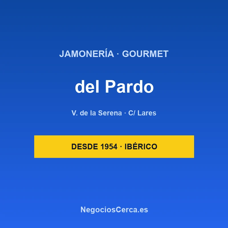 La Jamonería del Pardo