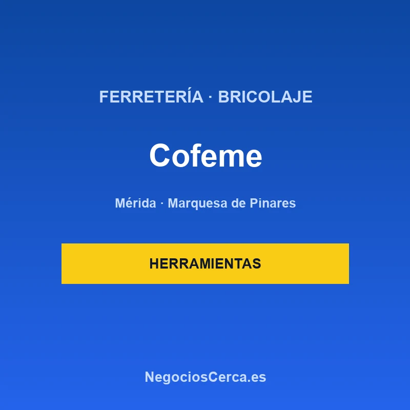 Ferretería Cofeme