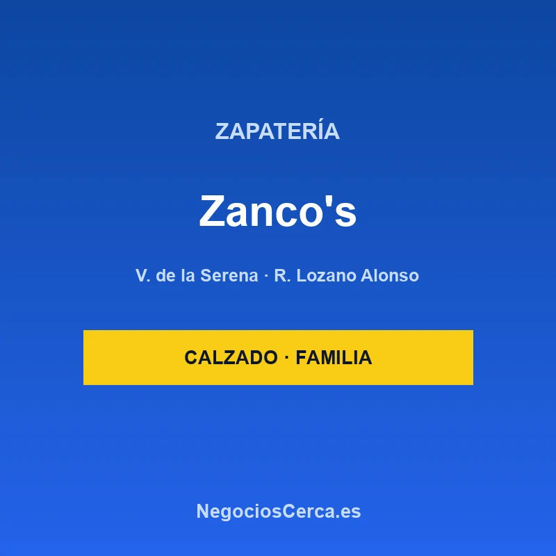Zapatería Zanco's