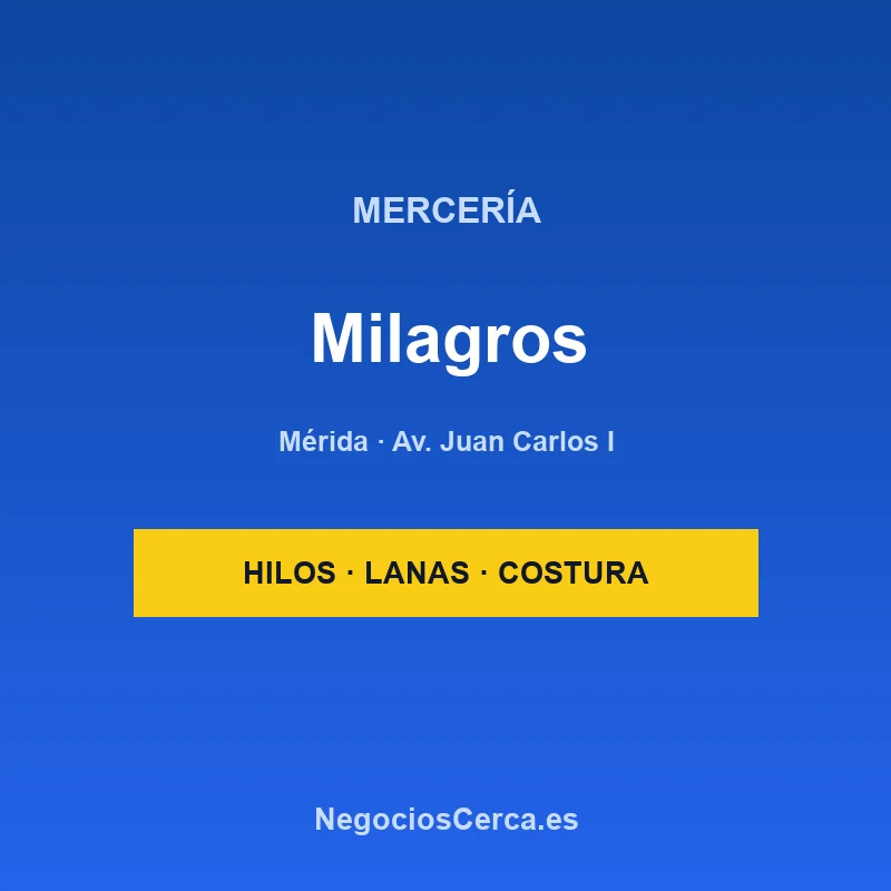 Mercería Milagros