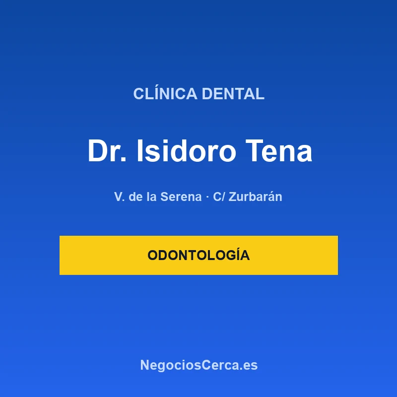 Clínica Dental Dr. Isidoro Tena