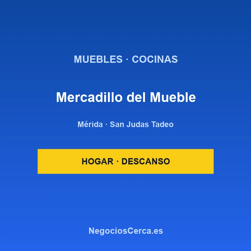 Mercadillo del Mueble