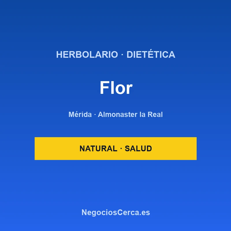 Herbolario Flor