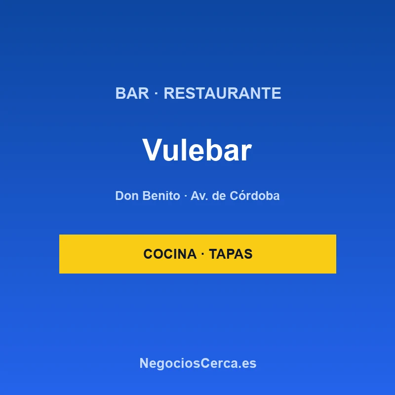 Bar Restaurante Vulebar