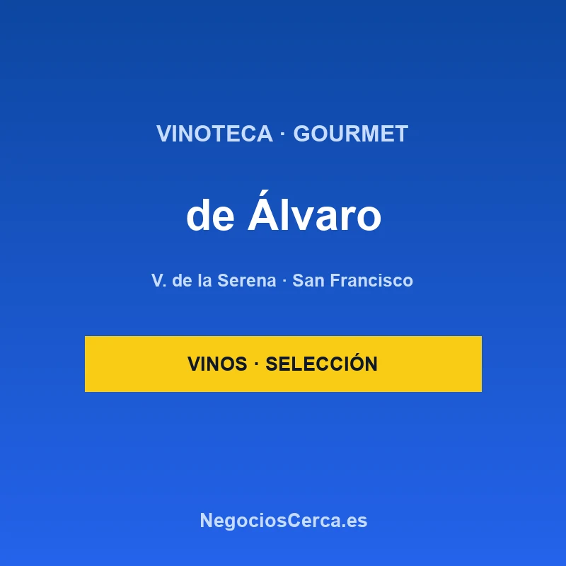 La Vinoteca de Álvaro