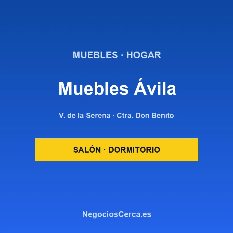 Muebles Ávila