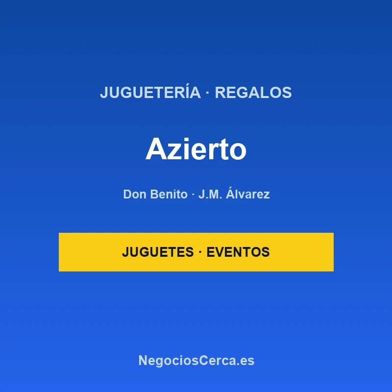 Azierto Juguetes