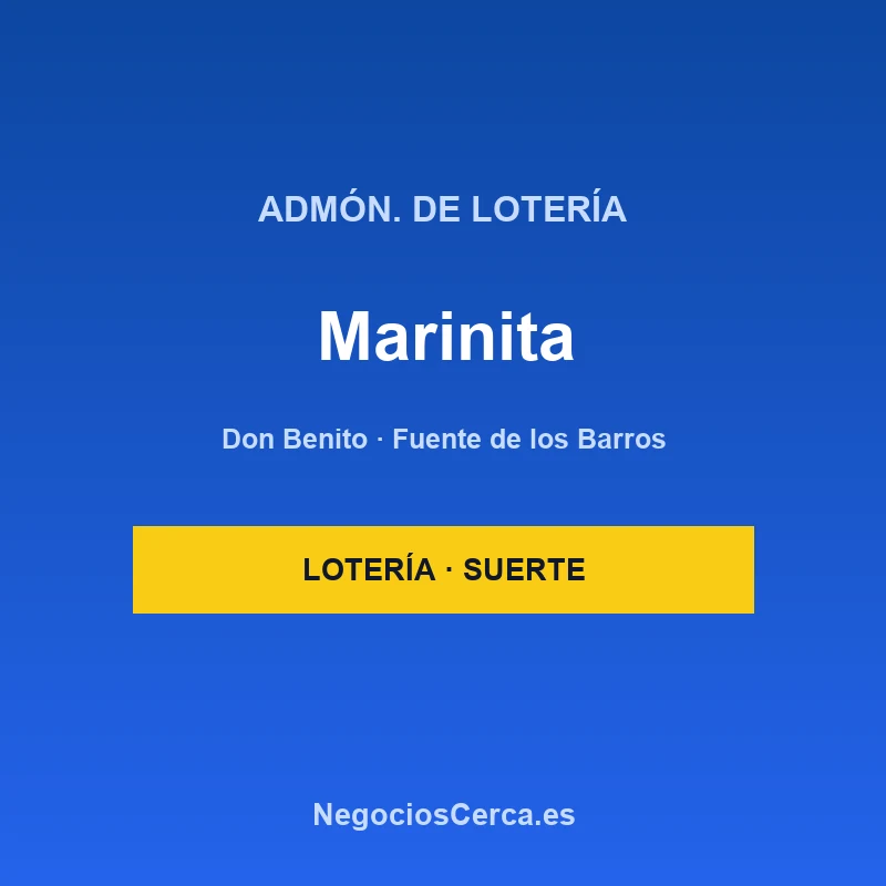Lotería Marinita