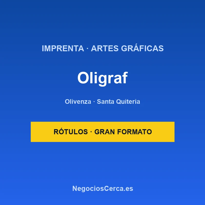 Imprenta Oligraf